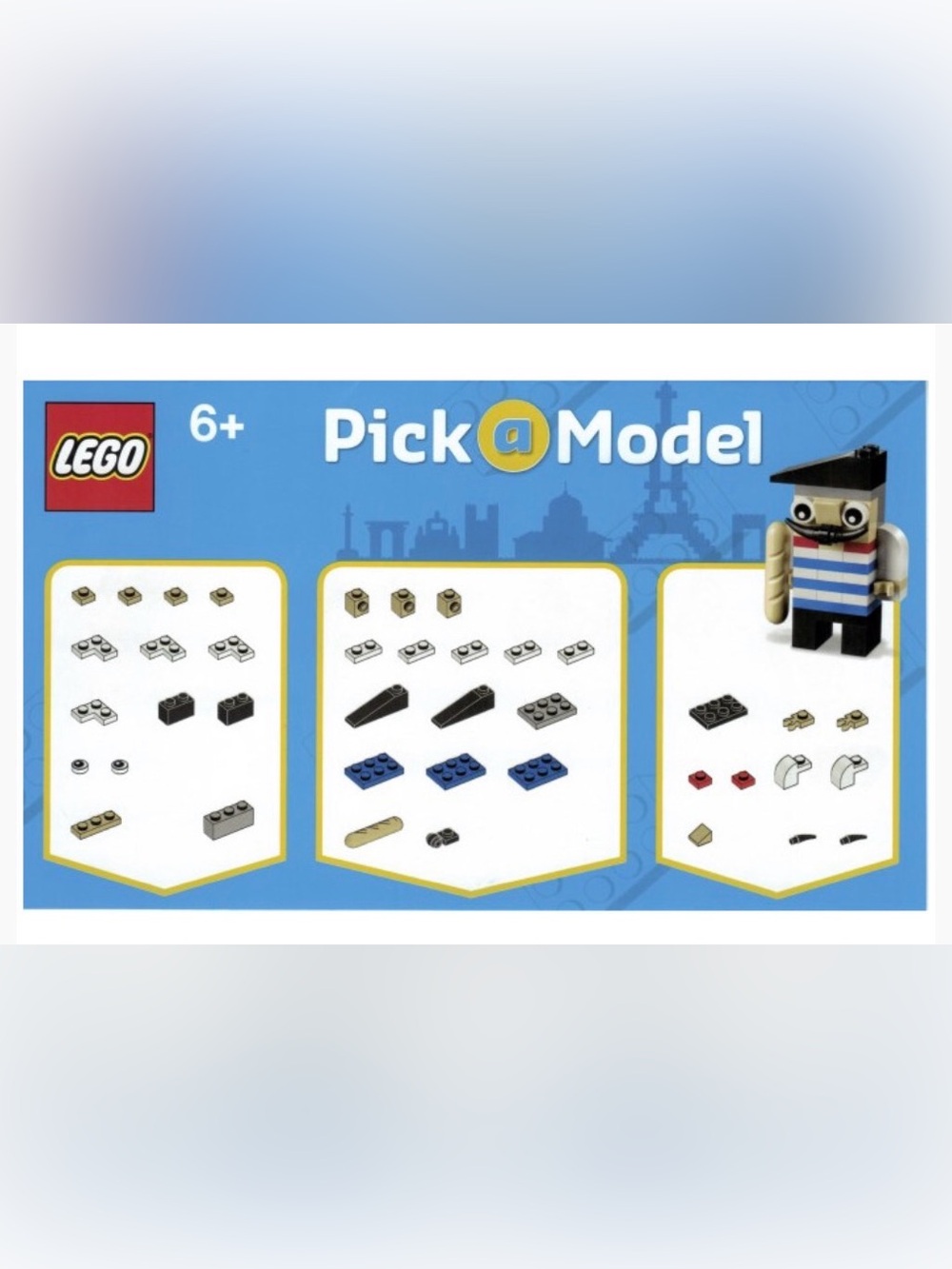 NWT LEGO Parisian Guy Set 3850065 RETIRED RARE Only available in Paris